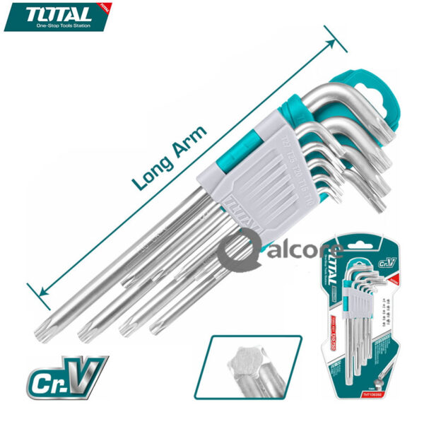 9Pc Torx Key Set (THT106291) - Image 2