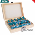 Total Tools 8mm 12PCS Router Bit set (TACSR1121) www.alcore.co.zw