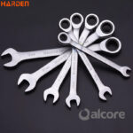 Harden Tools 7pc fixed Comb Gear Spanner set (540117)